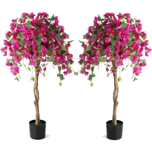 Indoor Outdoor 53" Artificial Azalea Plant Premium Silk
