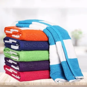 100% Cotton 30"x60" Soft Luxury Bath Towel Set