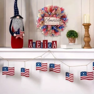 4th of July Patriotic Pride Door Wreath